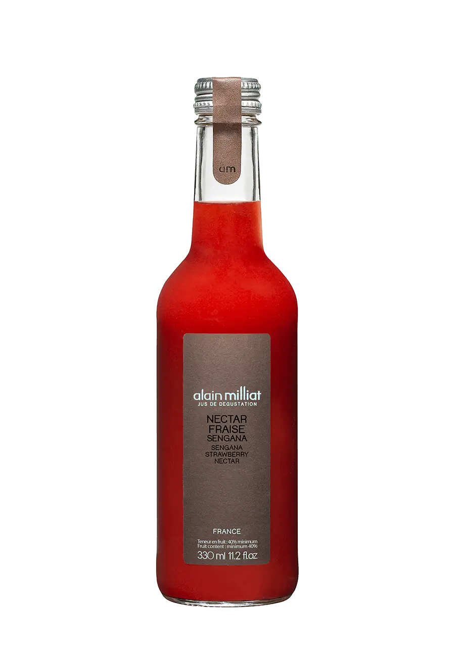 alain-milliat-jus-nectars-nectar-fraise-sengana-100cl-pulpeux image 1