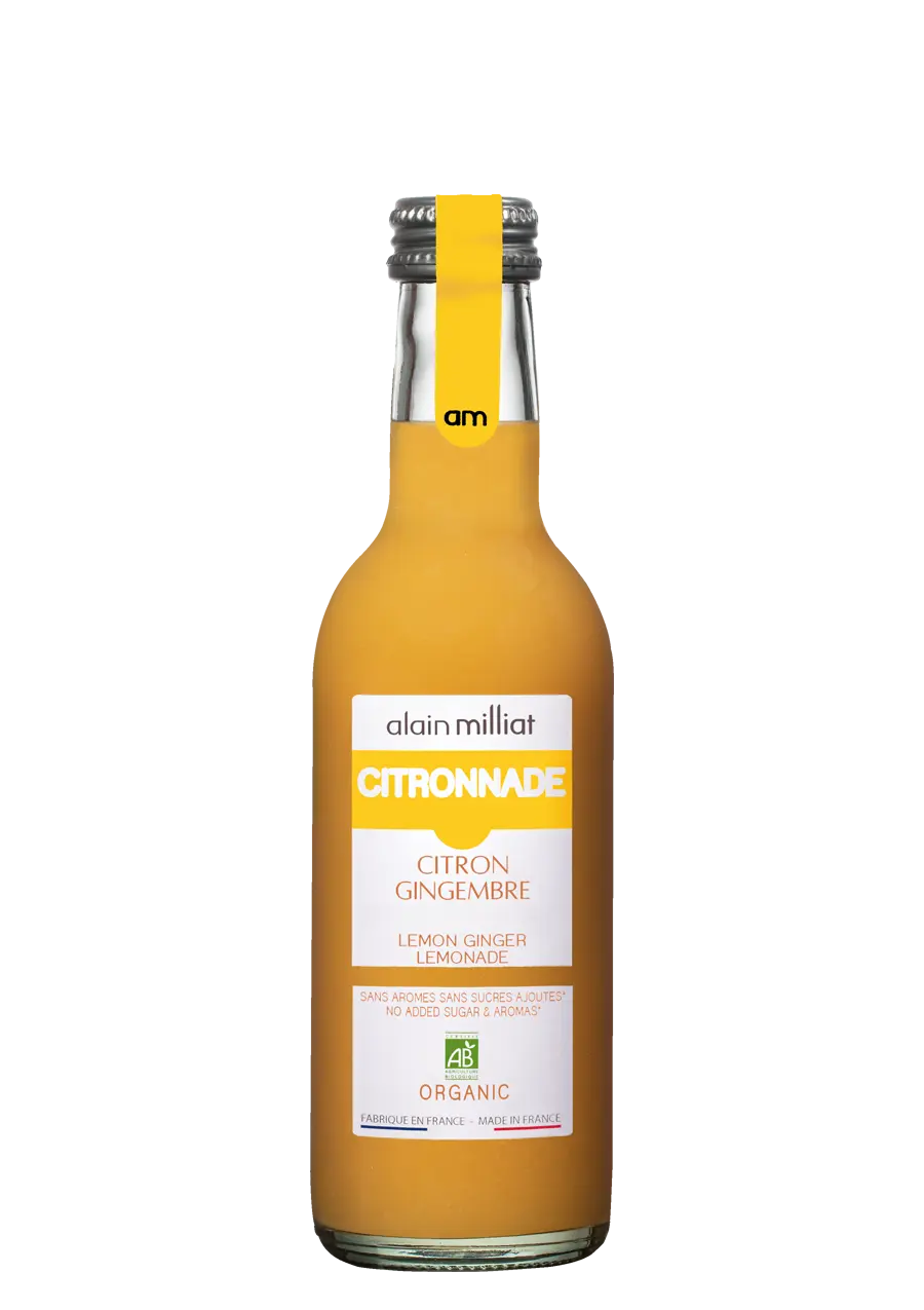 alain-milliat-citronnade-citron-gingembre-bio-25cl image 1