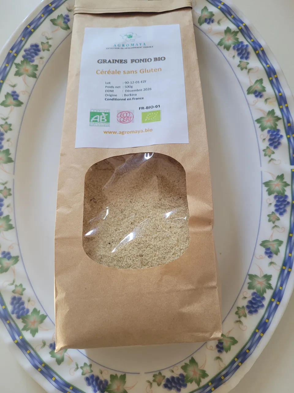 agromaya-fonio-bio-graine-250g-sans-gluten image 1