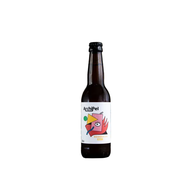 alain-milliat-kombuchas-archipel-brut-kombucha-33-cl-th-noir image 1