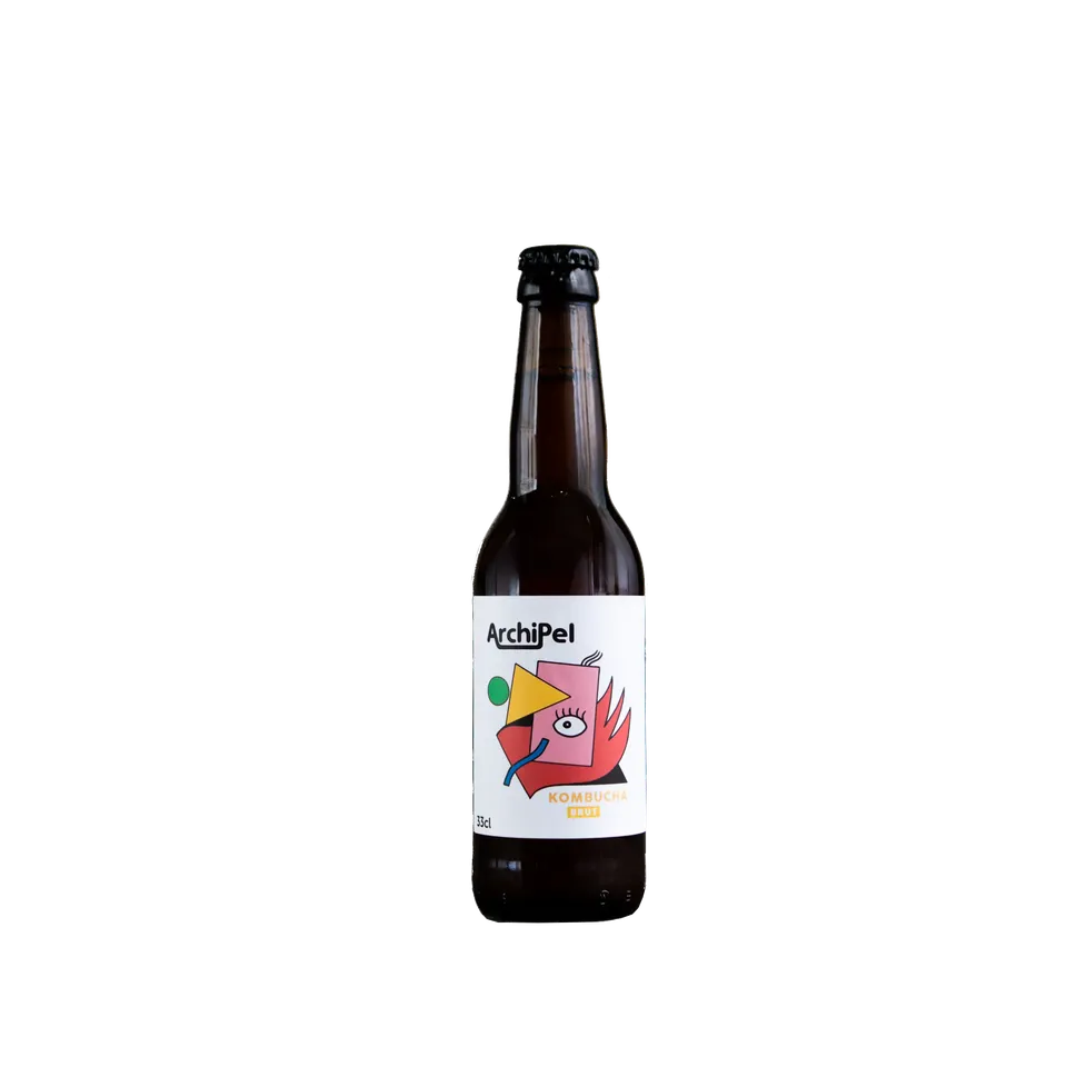 alain-milliat-kombuchas-archipel-brut-kombucha-33-cl-th-noir image 1