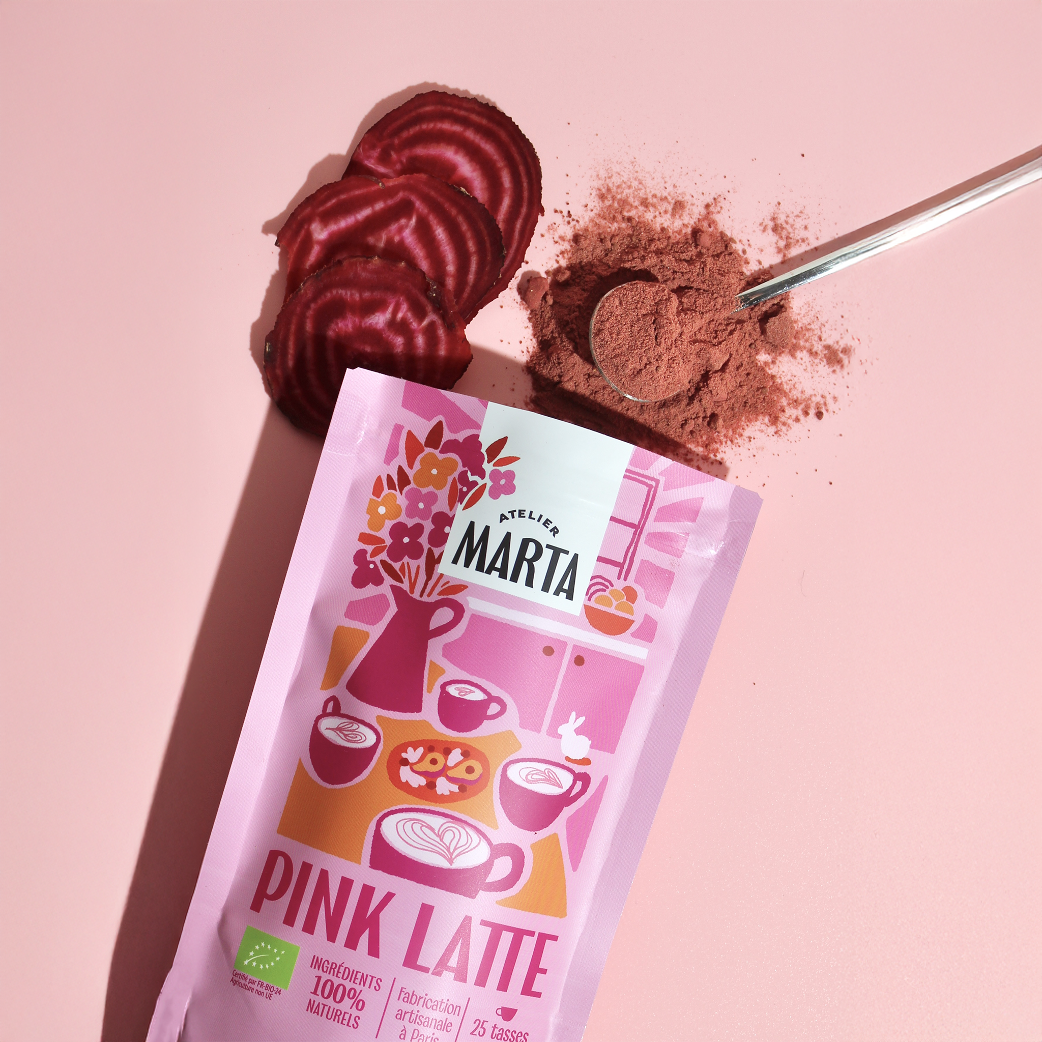 atelier-marta-pink-latte-bio-25-tasses-betterave-rose image 3