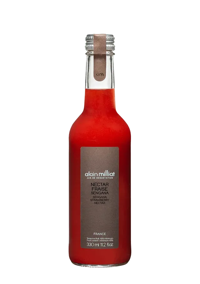 alain-milliat-jus-nectars-nectar-fraise-sengana-100cl-pulpeux image 1
