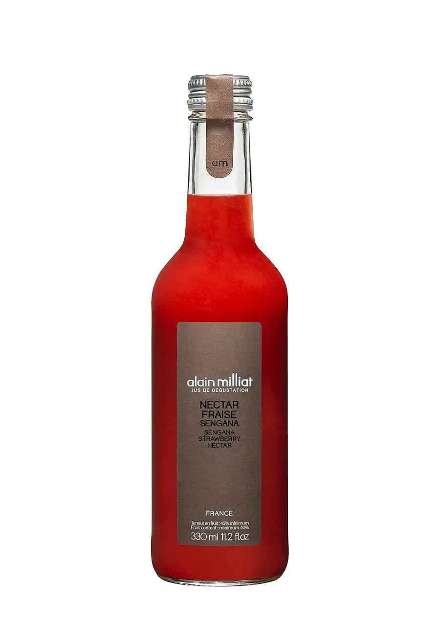 alain-milliat-jus-nectars-nectar-fraise-sengana-100cl-pulpeux image 1