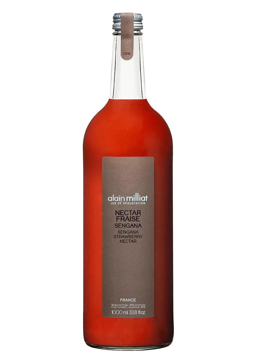 alain-milliat-jus-nectars-nectar-fraise-sengana-100cl-pulpeux image 2