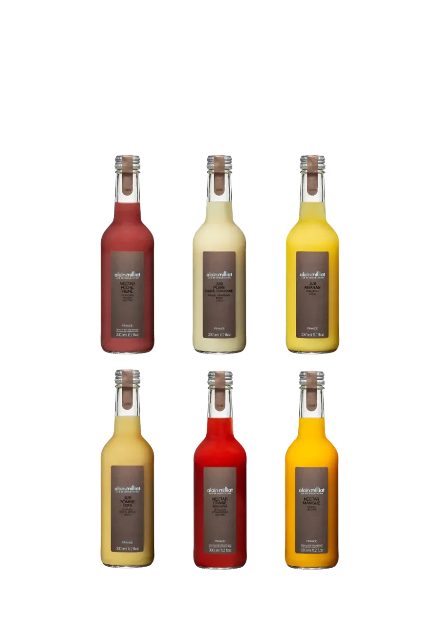 alain-milliat-assortiments-signature-coffret-jus-6x33cl-fruits image 1