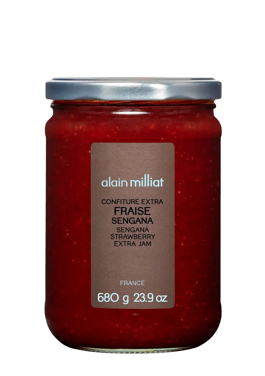 alain-milliat-confiture-extra-fraise-sengana-680g-fruits-rouges image 2