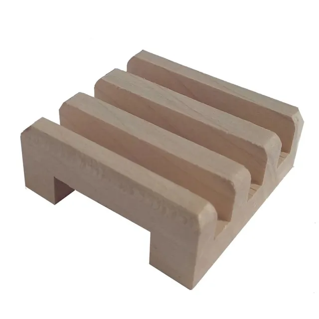 arbaurea-porte-savon-mini-porte-savon-bois-d-rable-des-vosges-5x5-cm image 1