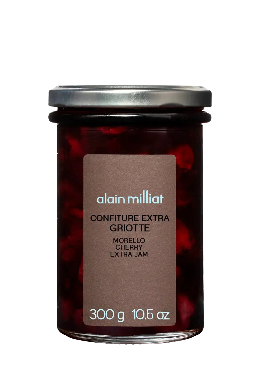 alain-milliat-confiture-extra-cerise-griotte-300g-morceaux image 1