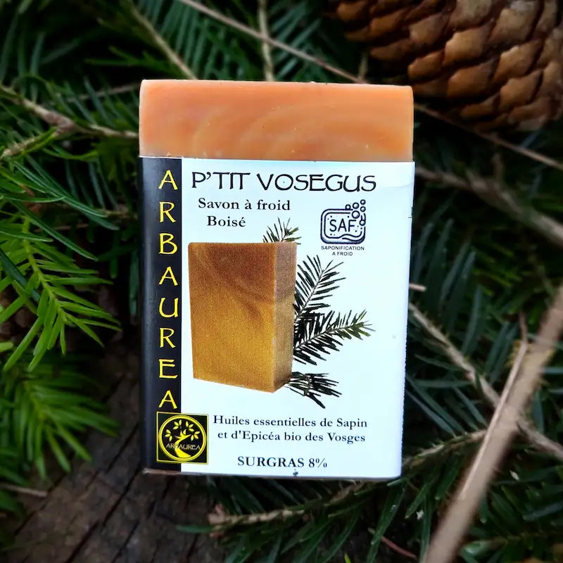 arbaurea-ptit-vosegus-savon-froid-sapin-pic-a-100g image 1