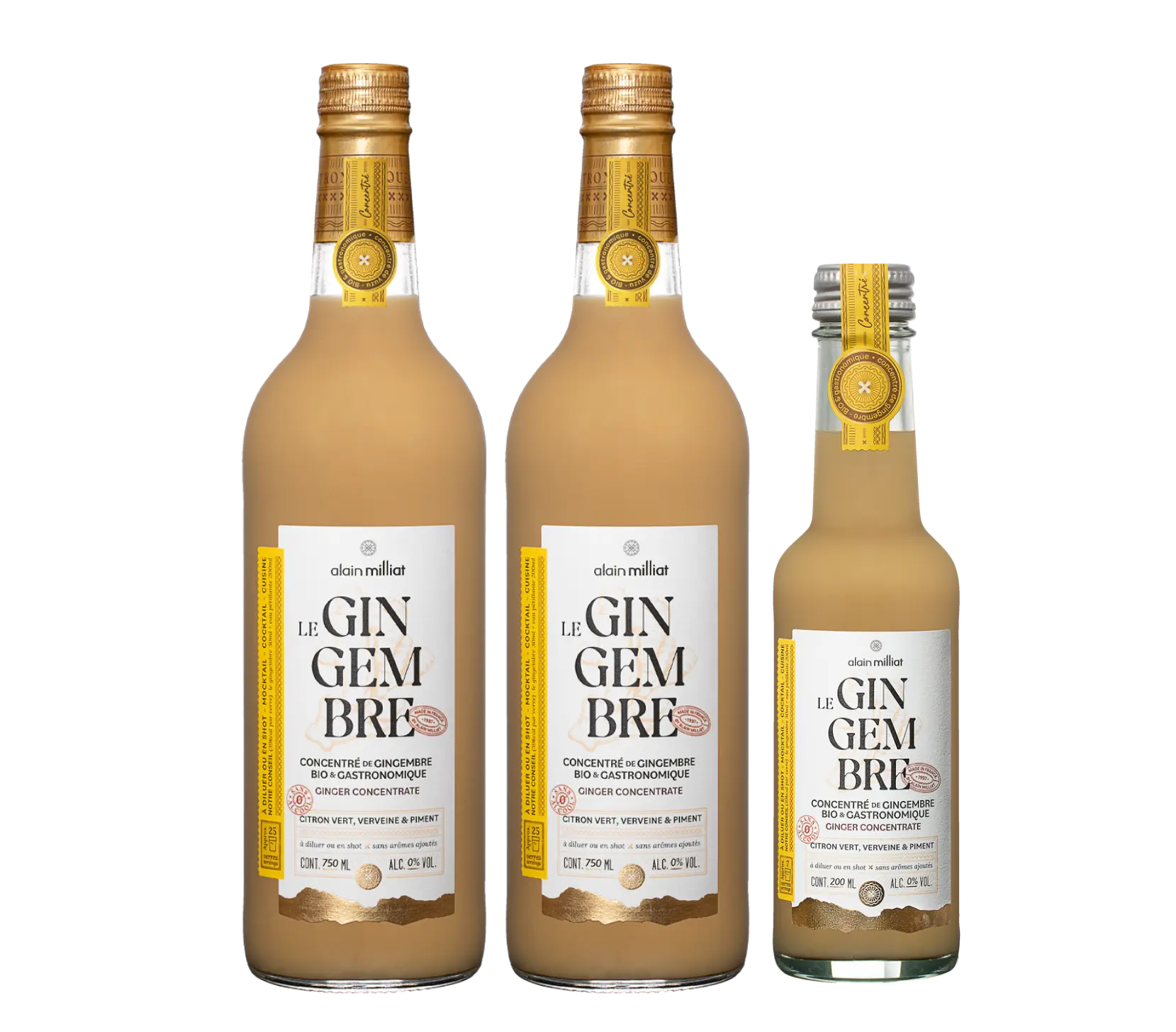 alain-milliat-assortiments-pack-gingembre-trio-signature-75cl image 1