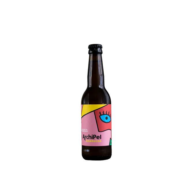 alain-milliat-kombucha-framboisier-bio-33cl-archipel image 1